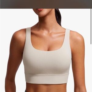CRZ YOGA Beige Sports Bra